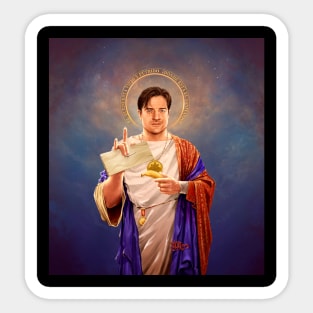 Saint Brendan of Fraser Sticker